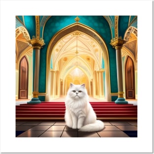 Persian Cat in Palace Posters and Art